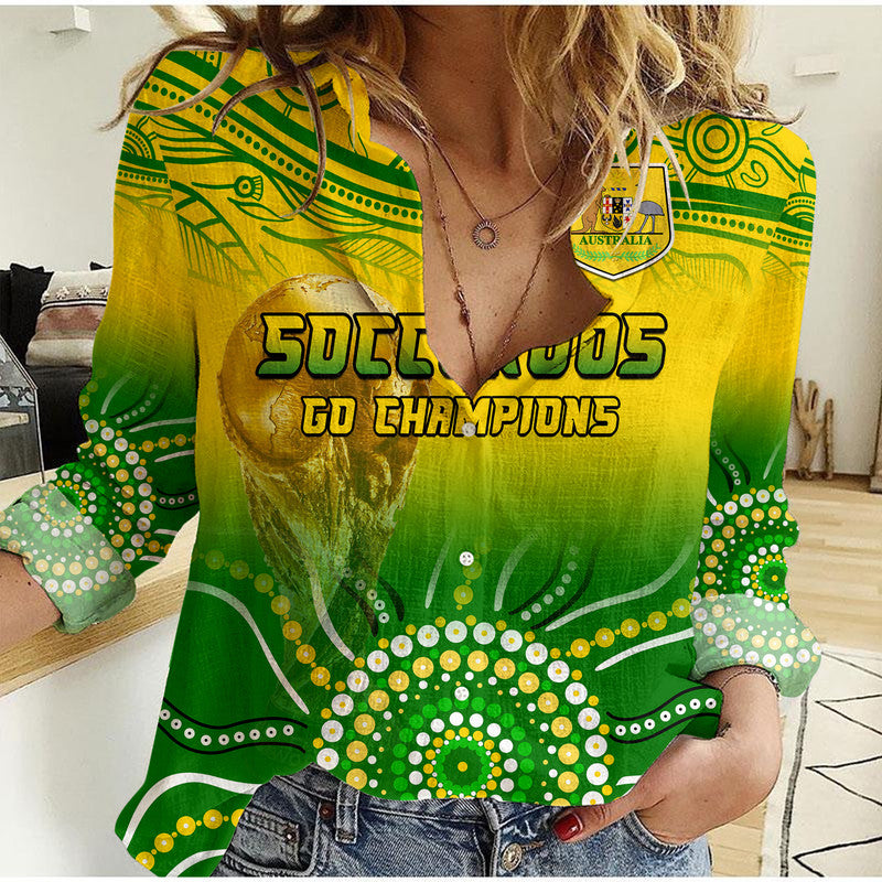 australia-soccer-socceroos-go-champions-women-casual-shirt