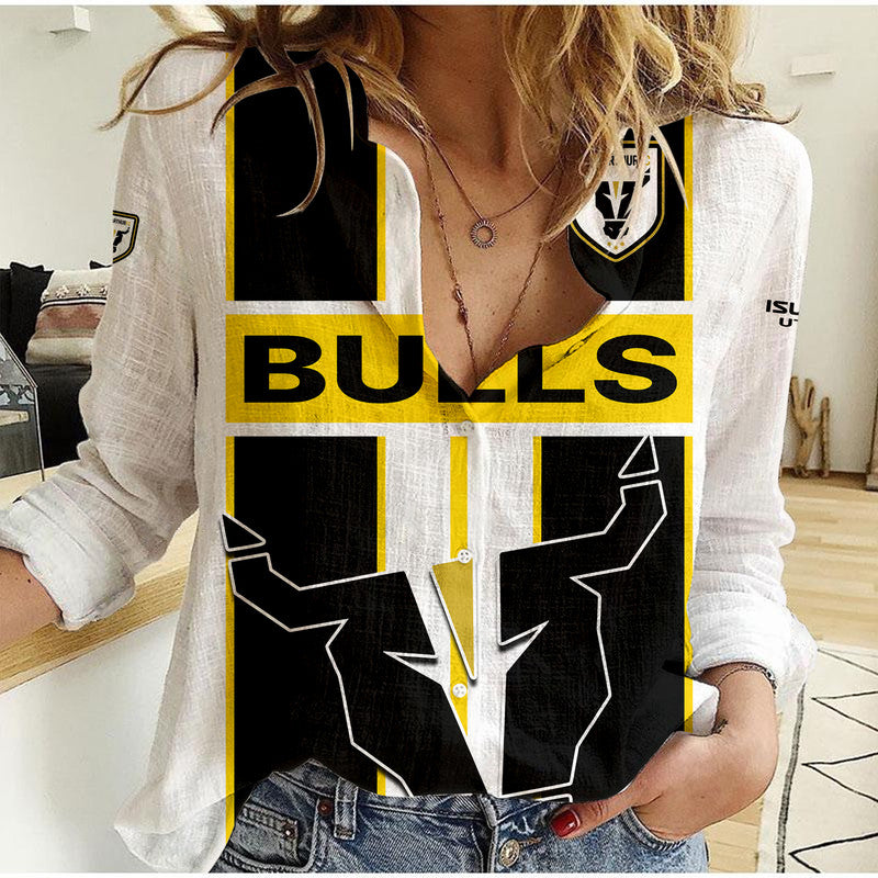 macarthur-soccer-women-casual-shirt-bulls-mascot