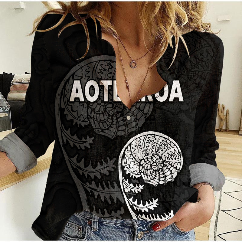aotearoa-silver-fern-women-casual-shirt