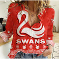 sydney-swans-unique-winter-season-women-casual-shirt-swans-merry-christmas