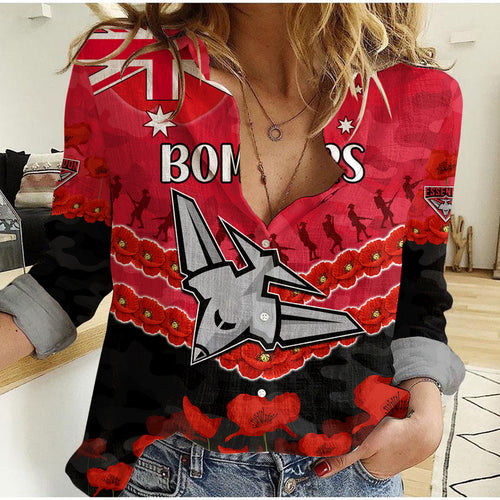 bombers-football-anzac-women-casual-shirt-lest-we-forget