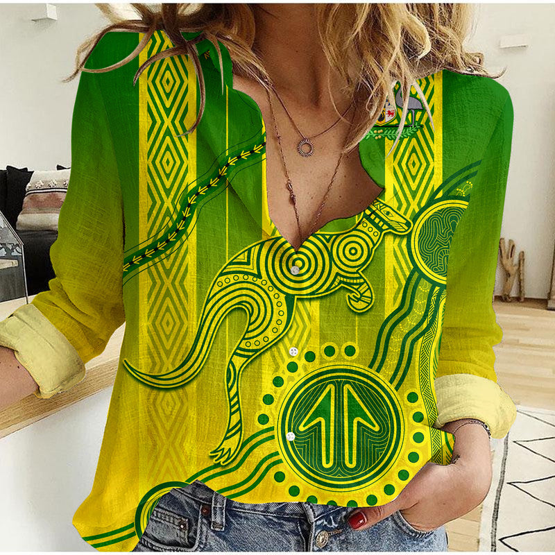 australia-soccer-women-casual-shirt-go-aussie-socceroos-with-kangaroo