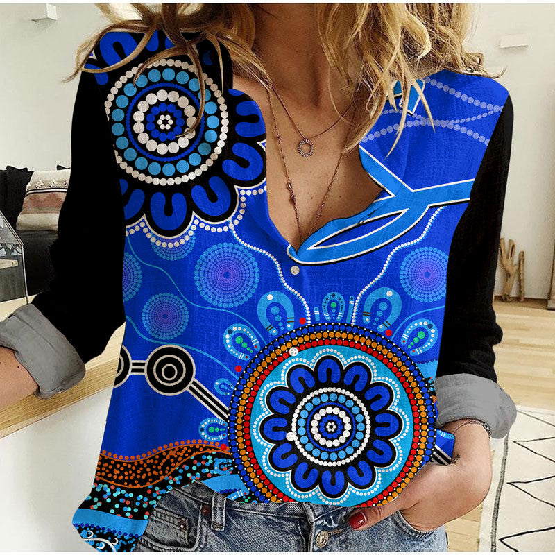 adelaide-strikers-women-casual-shirt-cricket-indigenous-aboriginal