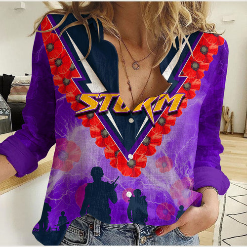 nrl-storm-casual-shirt-anzac-day-poppy-flowers-jersey