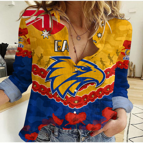 custom-personalised-west-coast-eagles-football-anzac-women-casual-shirt-lest-we-forget