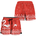 sydney-swans-unique-winter-season-women-shorts-swans-merry-christmas