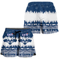 geelong-cats-unique-winter-season-women-shorts-cats-merry-christmas