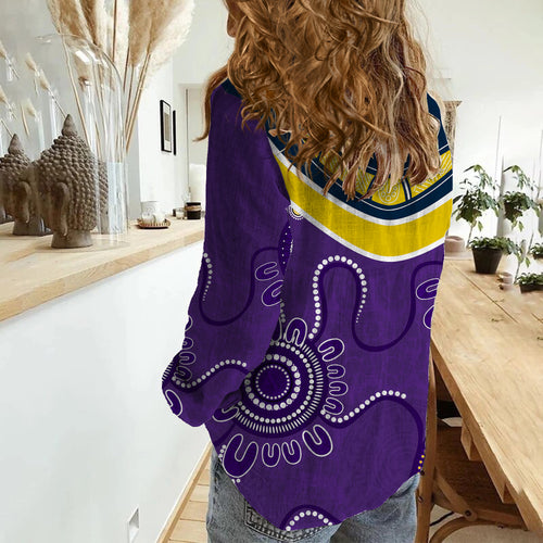 Go Storm Rugby Aboriginal Boomerang Casual Shirt LT6