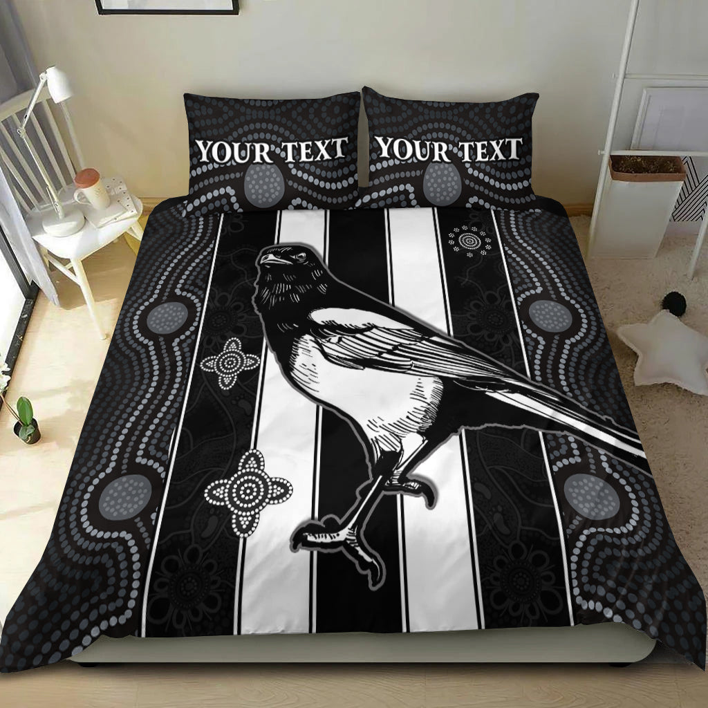 custom-personalised-magpies-indigenous-bedding-set-we-are-the-champions
