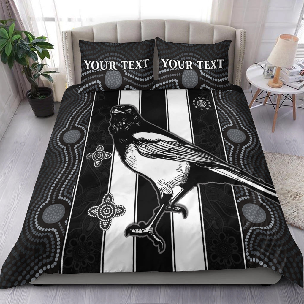 custom-personalised-magpies-indigenous-bedding-set-we-are-the-champions