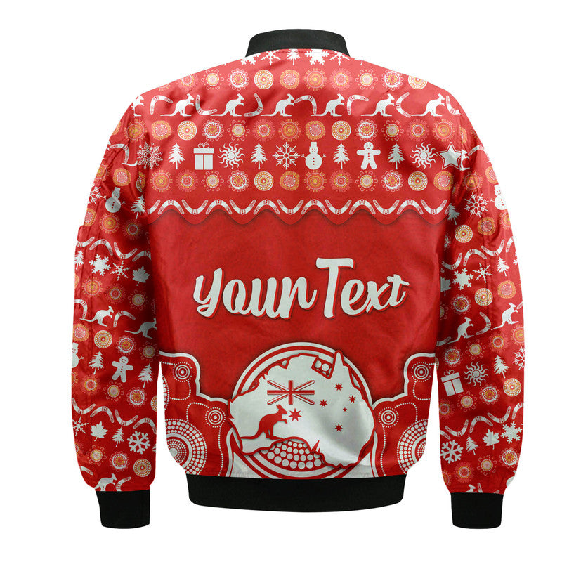 custom-personalised-australia-christmas-vibe-with-symbol-aboriginal-dot-painting-style-bomber-jacket