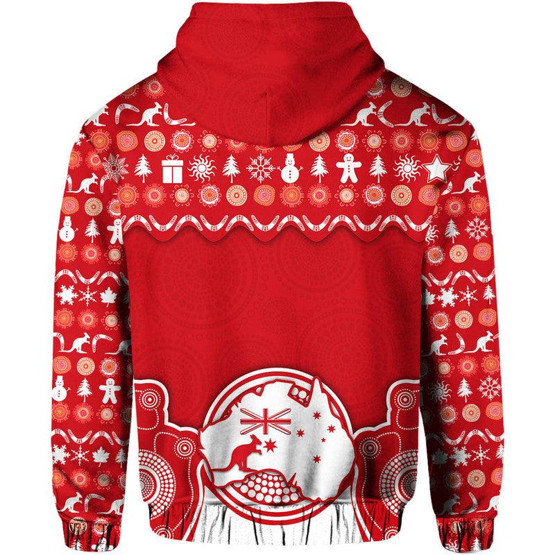 australia-christmas-vibe-with-symbol-aboriginal-dot-painting-style-zip-up-and-pullover-hoodie