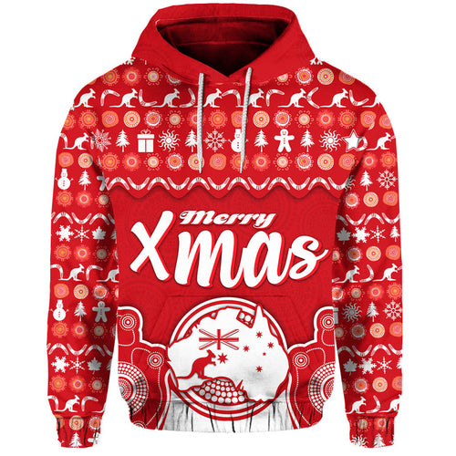 custom-personalised-australia-christmas-vibe-with-symbol-aboriginal-dot-painting-style-zip-up-and-pullover-hoodie