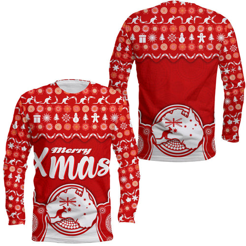 australia-christmas-vibe-with-symbol-aboriginal-dot-painting-style-long-sleeve-shirt