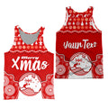 custom-personalised-australia-christmas-vibe-with-symbol-aboriginal-dot-painting-style-men-tank-top