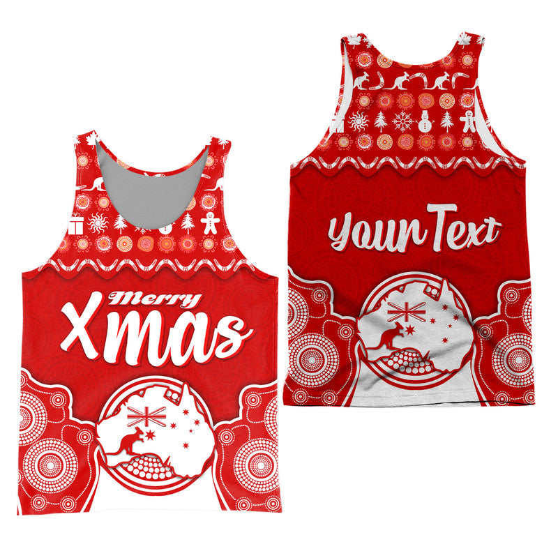 custom-personalised-australia-christmas-vibe-with-symbol-aboriginal-dot-painting-style-men-tank-top