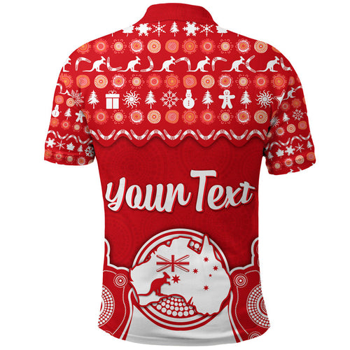 custom-personalised-australia-christmas-vibe-with-symbol-aboriginal-dot-painting-style-polo-shirt