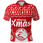 custom-personalised-australia-christmas-vibe-with-symbol-aboriginal-dot-painting-style-polo-shirt