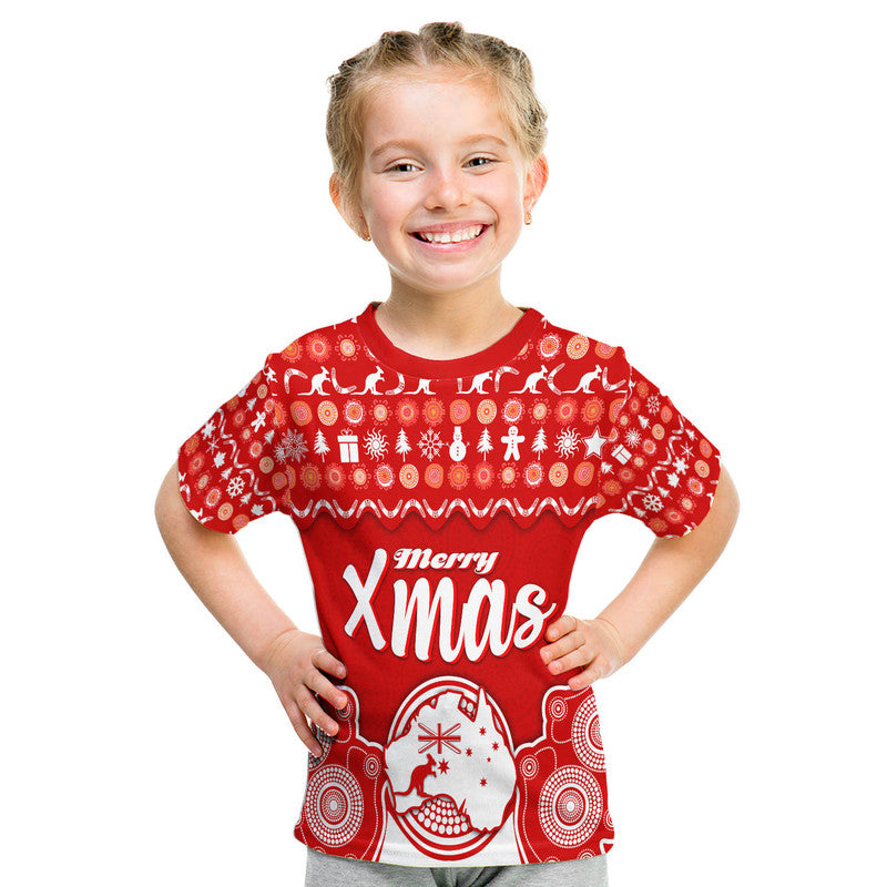 australia-christmas-vibe-with-symbol-aboriginal-dot-painting-style-t-shirt