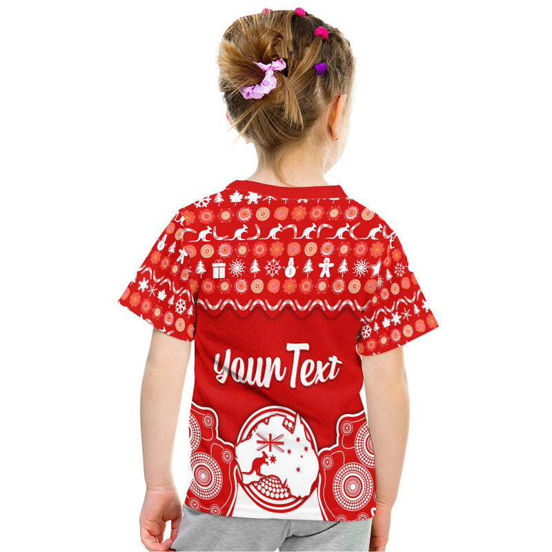 custom-personalised-australia-christmas-vibe-with-symbol-aboriginal-dot-painting-style-t-shirt