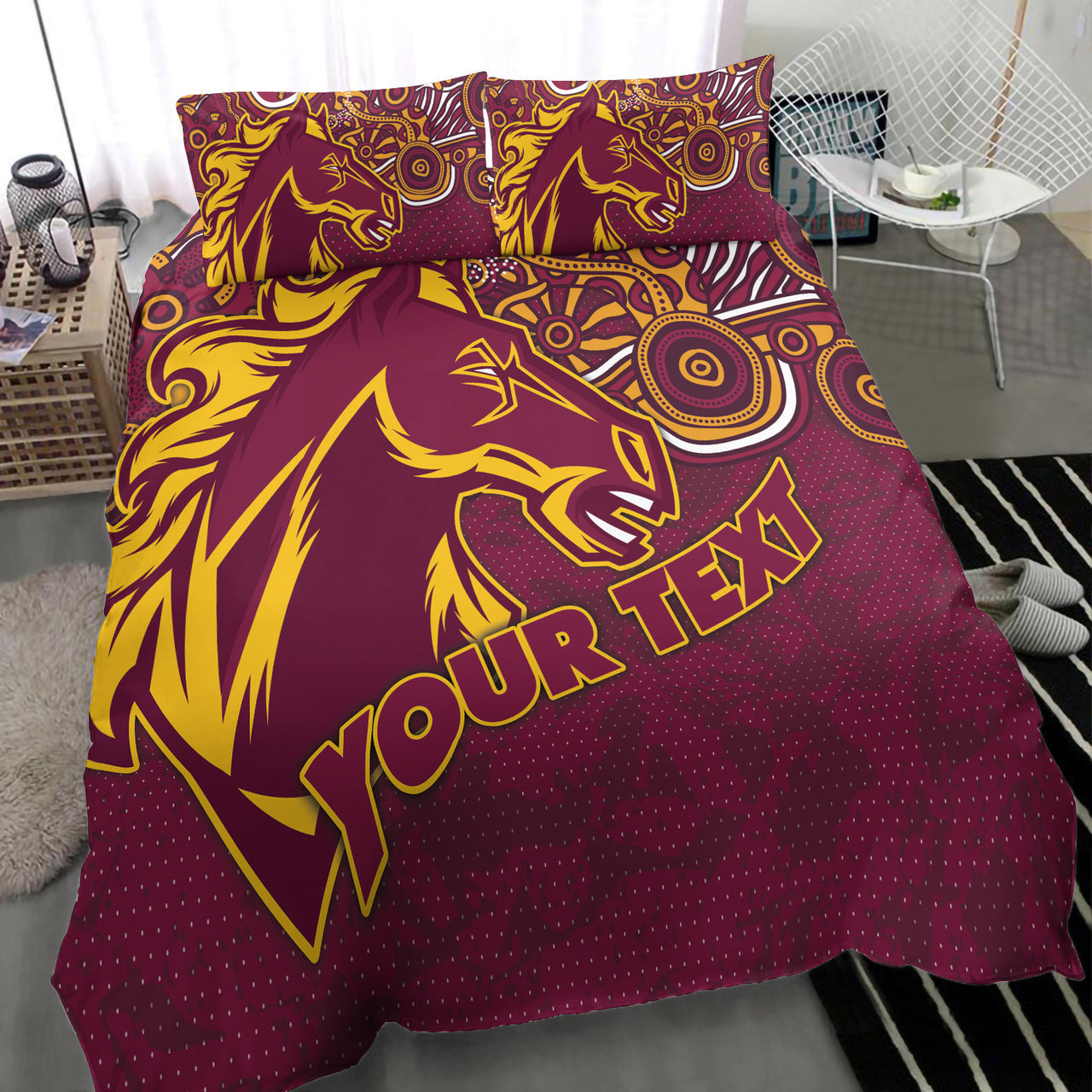 broncos-rugby-bedding-set-custom-super-indigenous-broncos-bedding-set