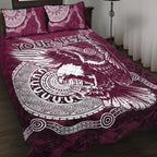 sea-eagles-rugby-quilt-bed-set-custom-super-eagles-quilt-bed-set
