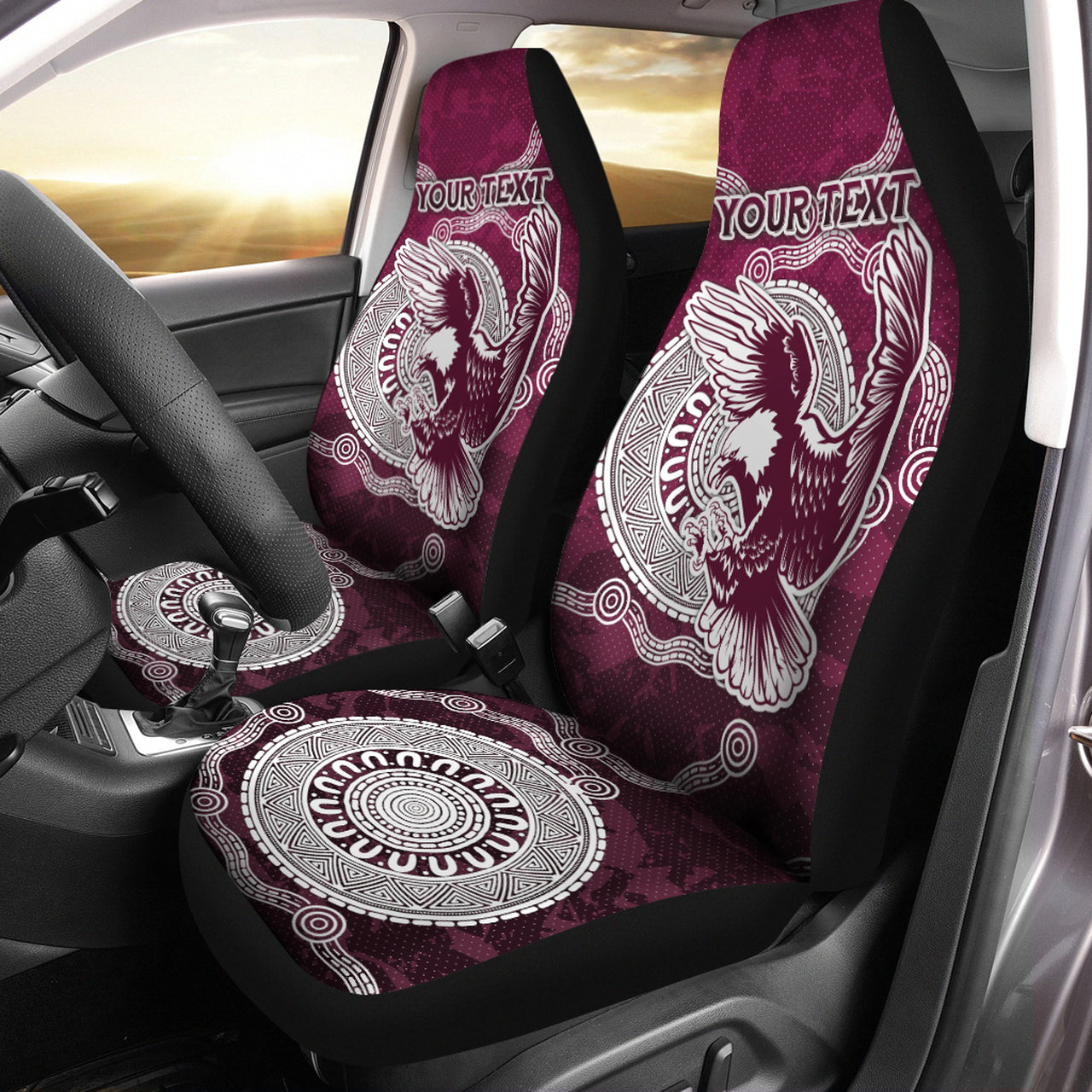 sea-eagles-rugby-car-seat-covers-custom-super-eagles-car-seat-covers