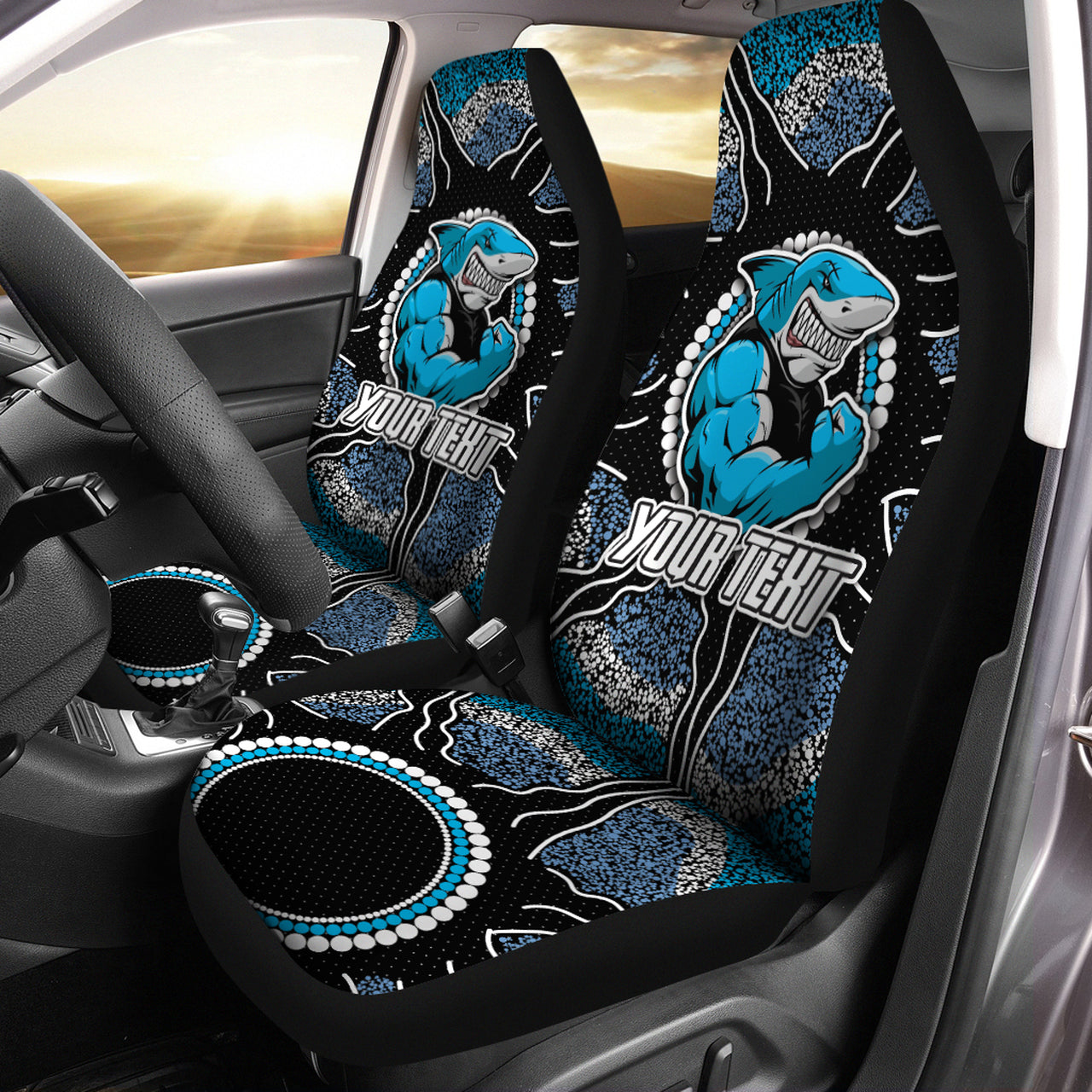 sharks-rugby-car-seat-covers-custom-sharks-car-seat-covers
