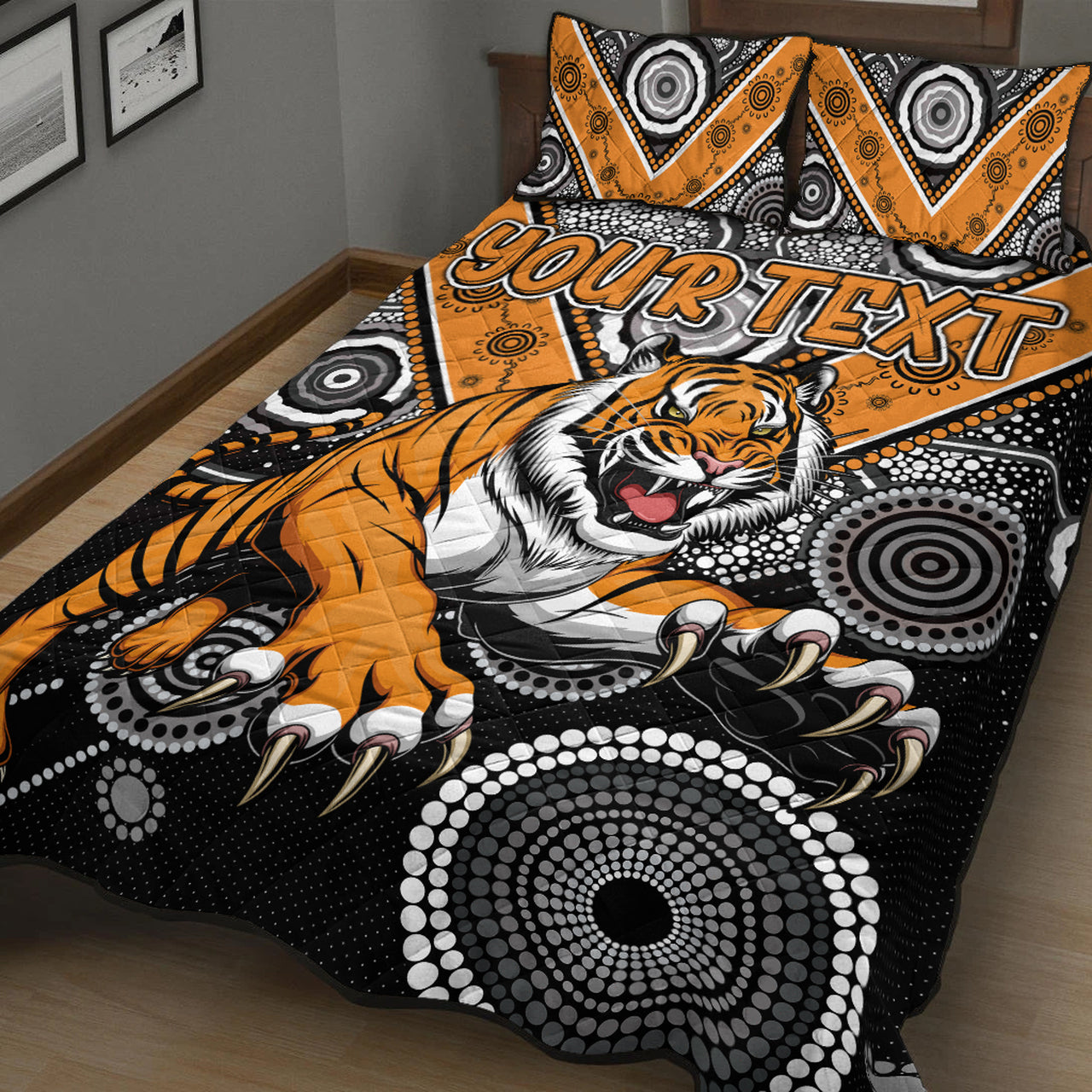 tigers-rugby-quilt-bed-set-custom-super-tigers-quilt-bed-set