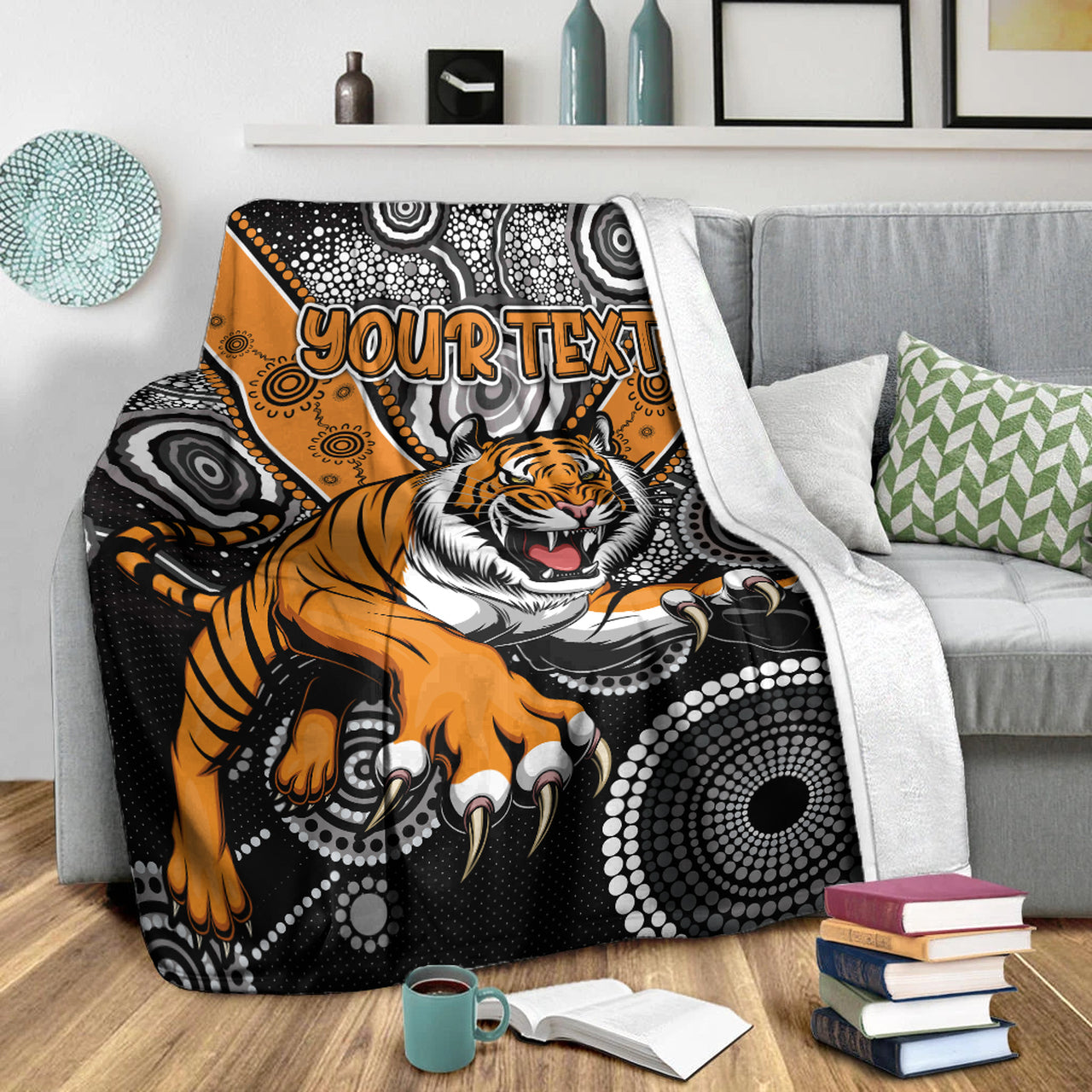 tigers-rugby-blanket-custom-super-tigers-blanket