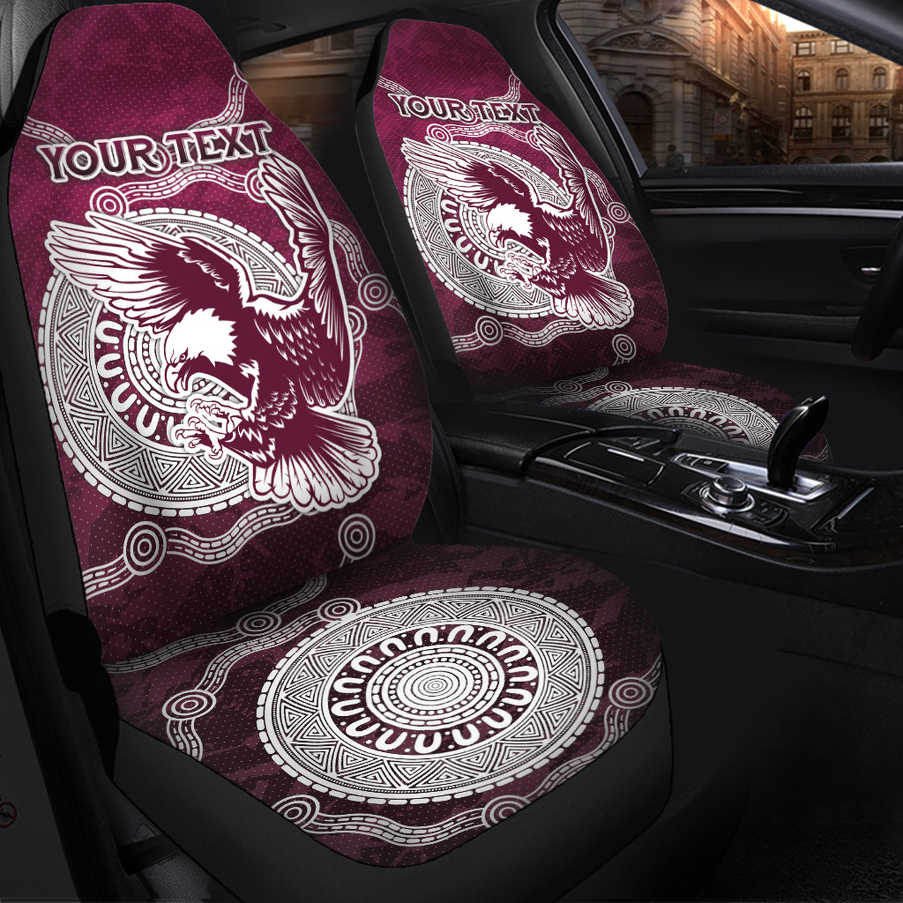 sea-eagles-rugby-car-seat-covers-custom-super-eagles-car-seat-covers