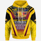 Australia Anzac Camo Hoodie - Custom Anzac Poem Lest We Forget Hoodie