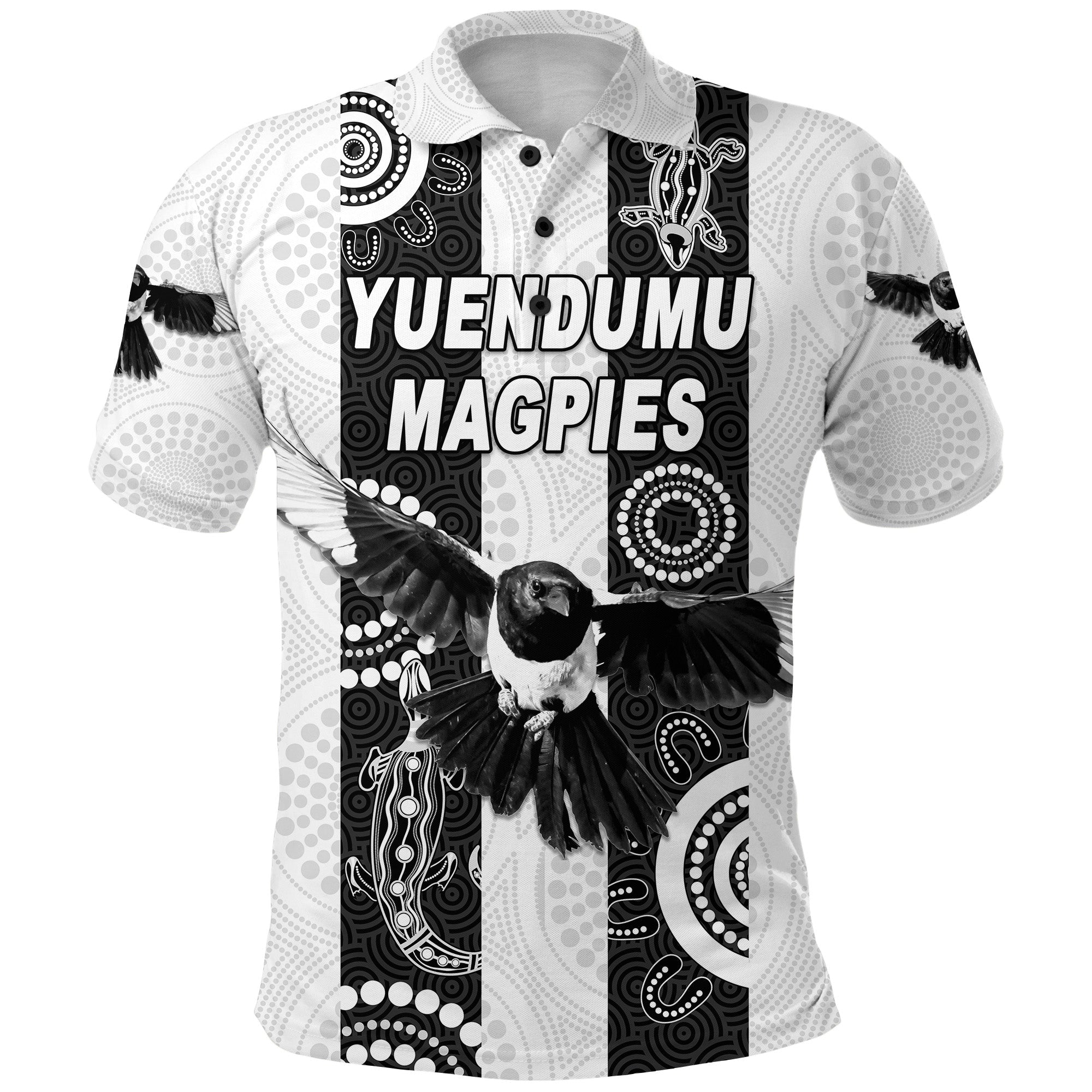custom-personalised-yuendumu-magpies-football-club-polo-shirt-indigenous-version-custom-text-and-number