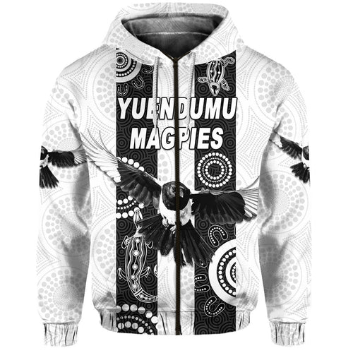 custom-personalised-yuendumu-magpies-football-club-zip-hoodie-indigenous-version-custom-text-and-number