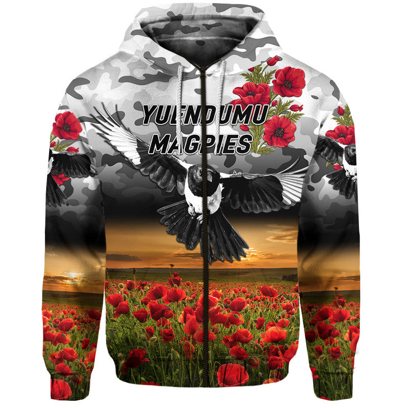 custom-personalised-yuendumu-magpies-football-club-anzac-zip-up-and-pullover-hoodie-poppy-vibes