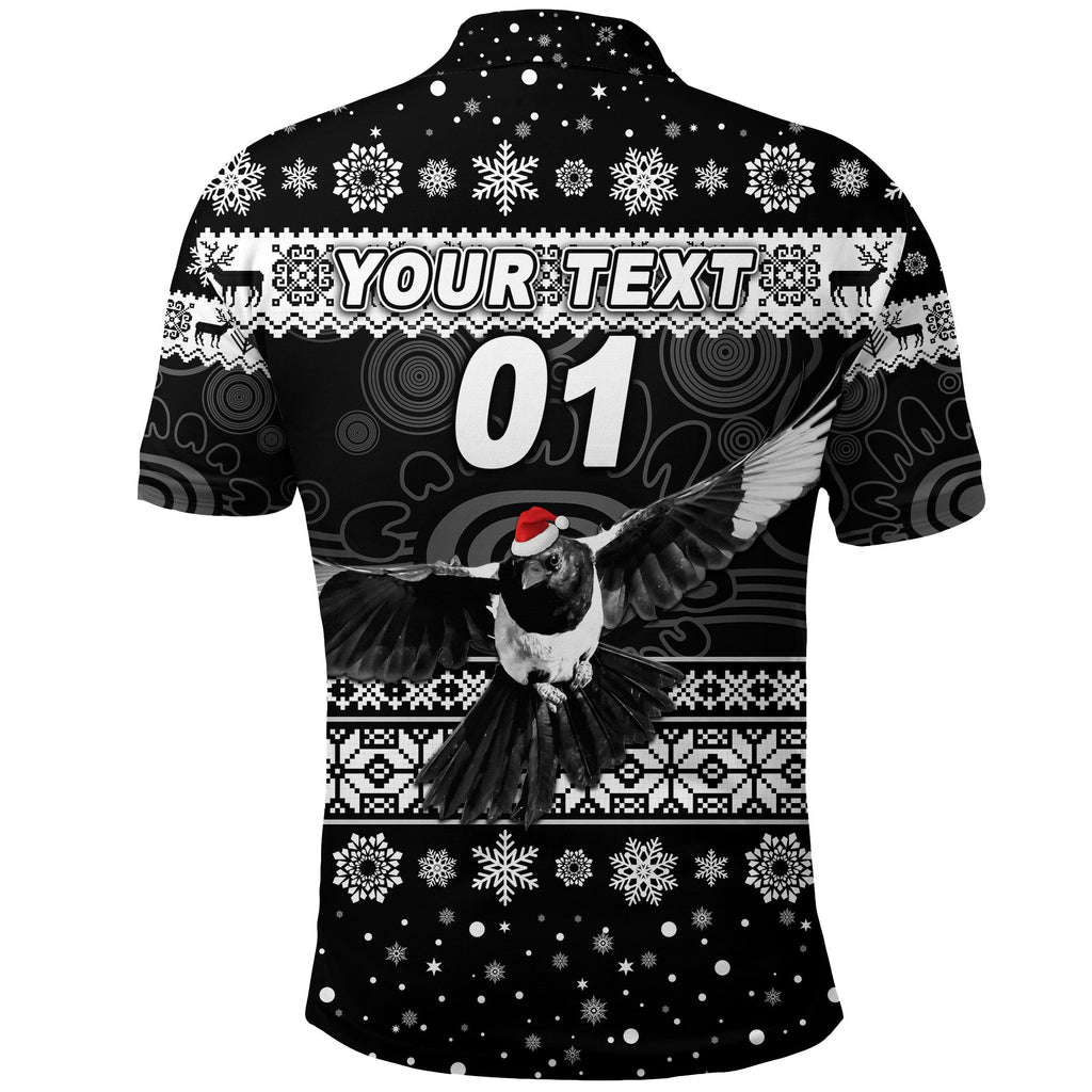 custom-personalised-yuendumu-magpies-football-club-polo-shirt-christmas-simple-style-black