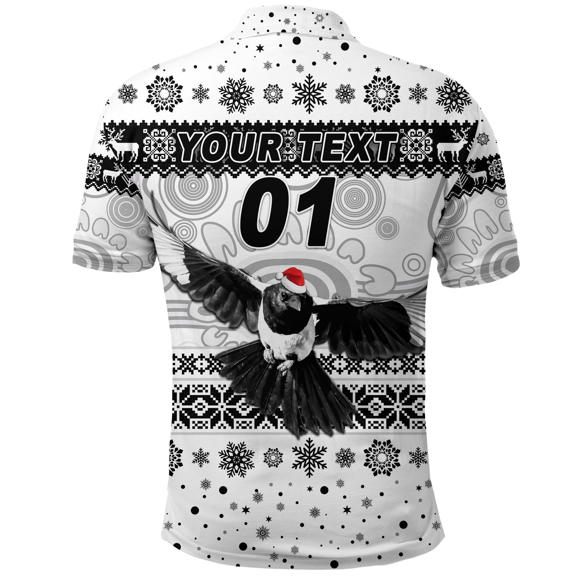 custom-personalised-yuendumu-magpies-football-club-polo-shirt-christmas-simple-style-white