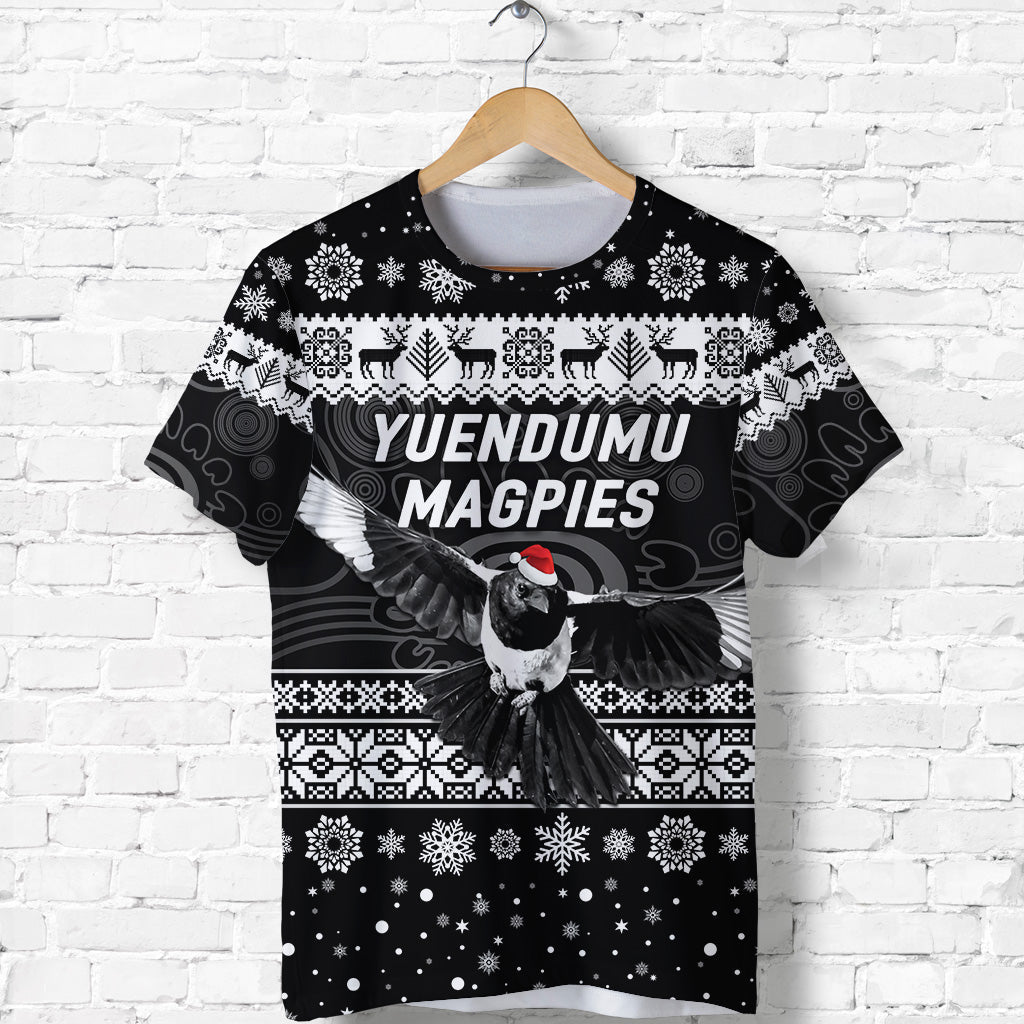 custom-personalised-yuendumu-magpies-football-club-t-shirt-christmas-simple-style-black