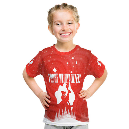 Australia T Shirt Yulefest Australian Xmas Tree Snow LT9