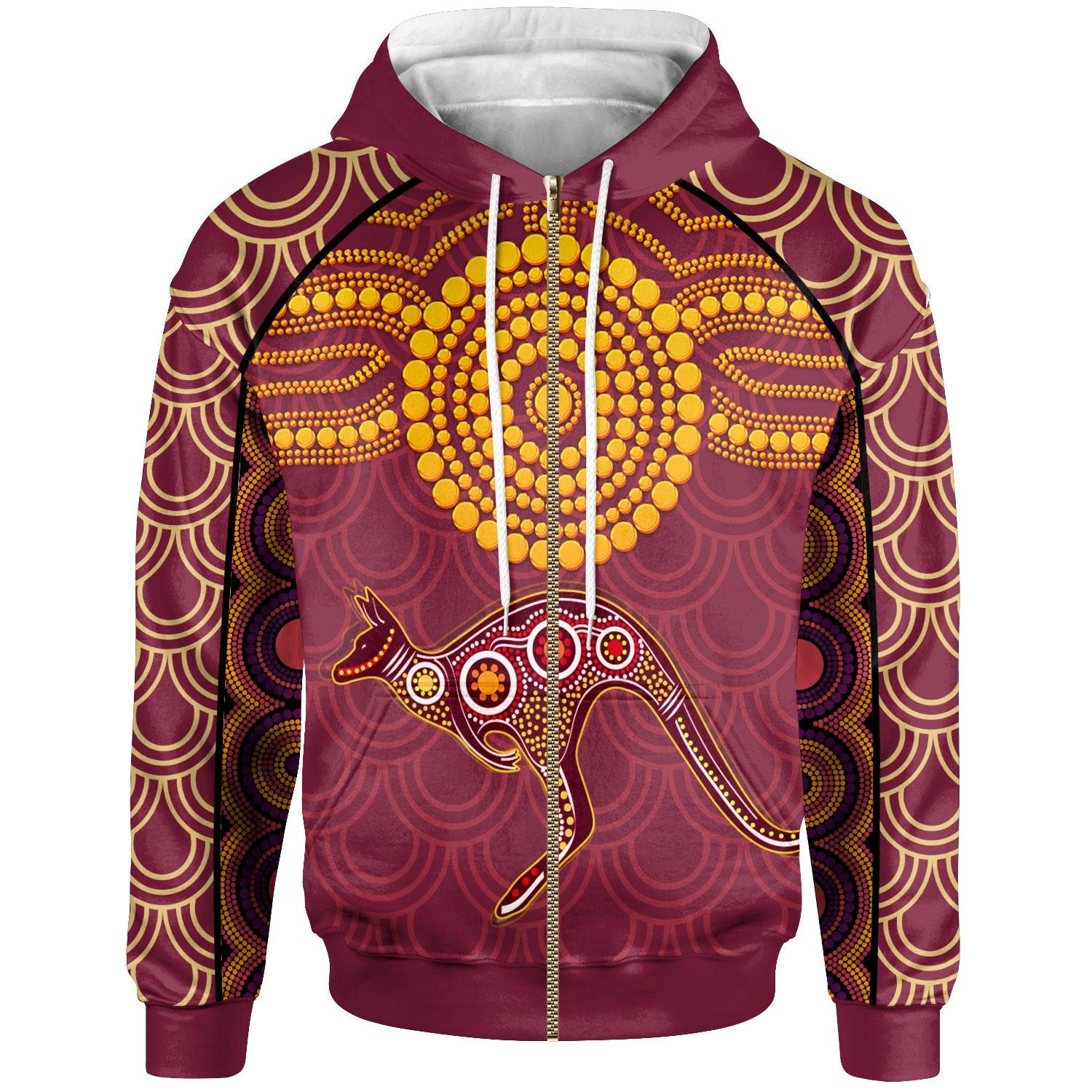 aboriginal-zip-up-hoodie-aboriginal-kangaroo