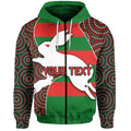 custom-personalised-rabbitohs-zip-hoodie