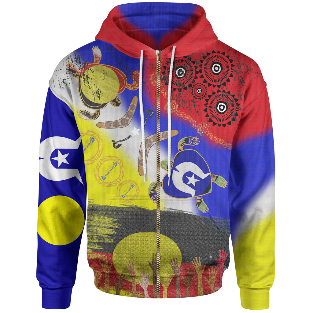 aboriginal-zip-up-hoodie-kids-naidoc-week-2020