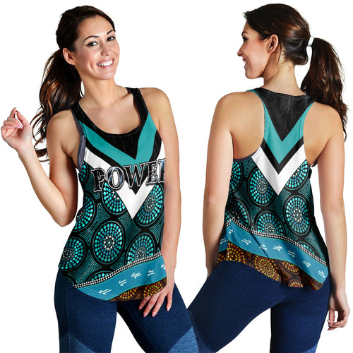 power-indigenous-2021-women-racerback-tank-proud-port-adelaide