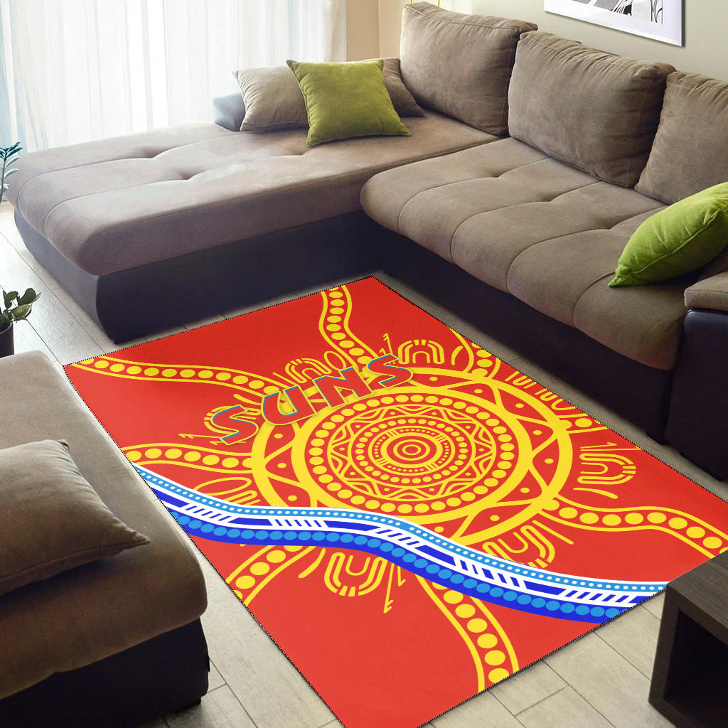 suns-football-area-rug-royal-gold-coast