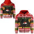 custom-personalised-panthers-christmas-zip-hoodie-penrith-snow-mix-indigenous