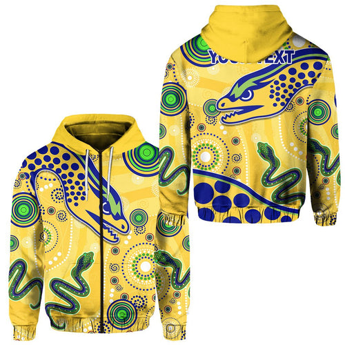 custom-personalised-eels-indigenous-zip-hoodie-competitive-version-gold