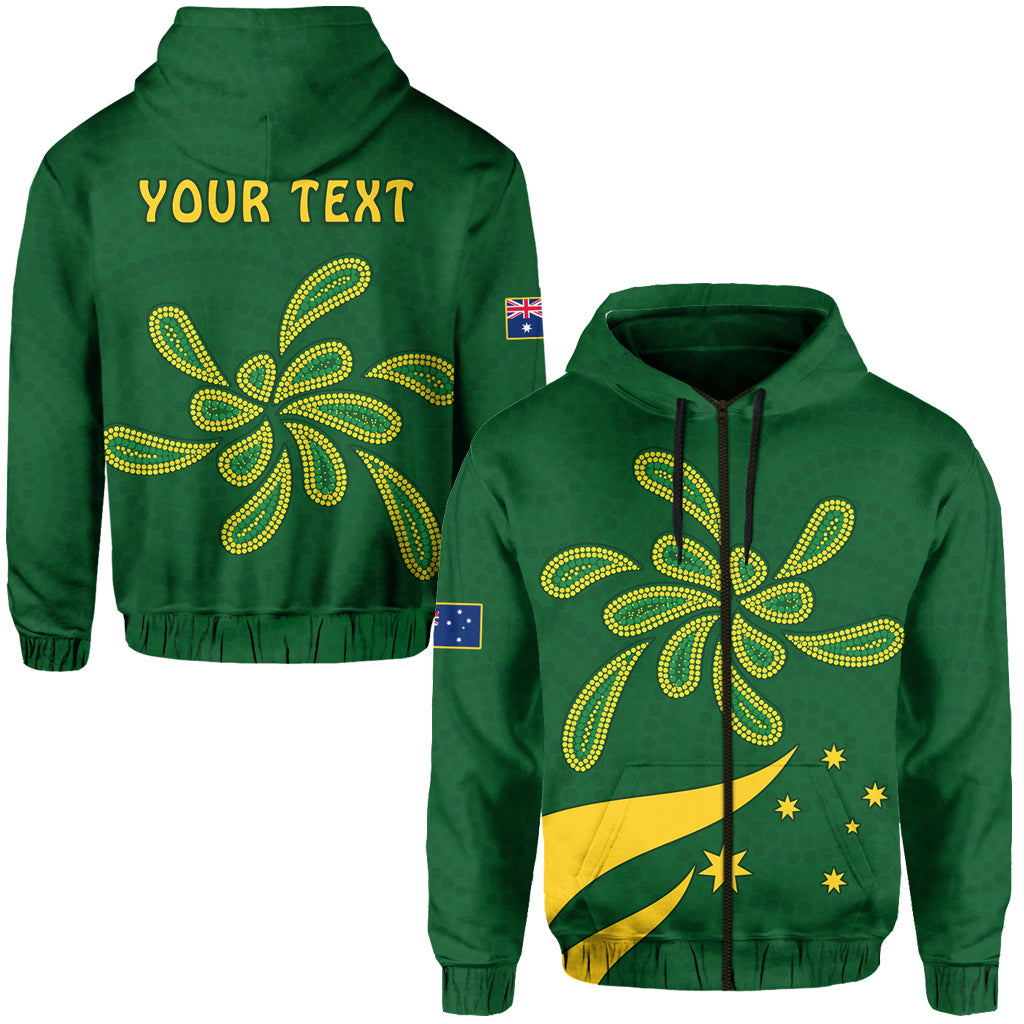 custom-personalised-green-and-gold-zip-hoodie-australia-national-colours-lt13