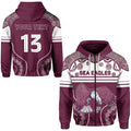 custom-personalised-sea-eagles-indigenous-zip-hoodie-manly-forever-custom-text-and-number