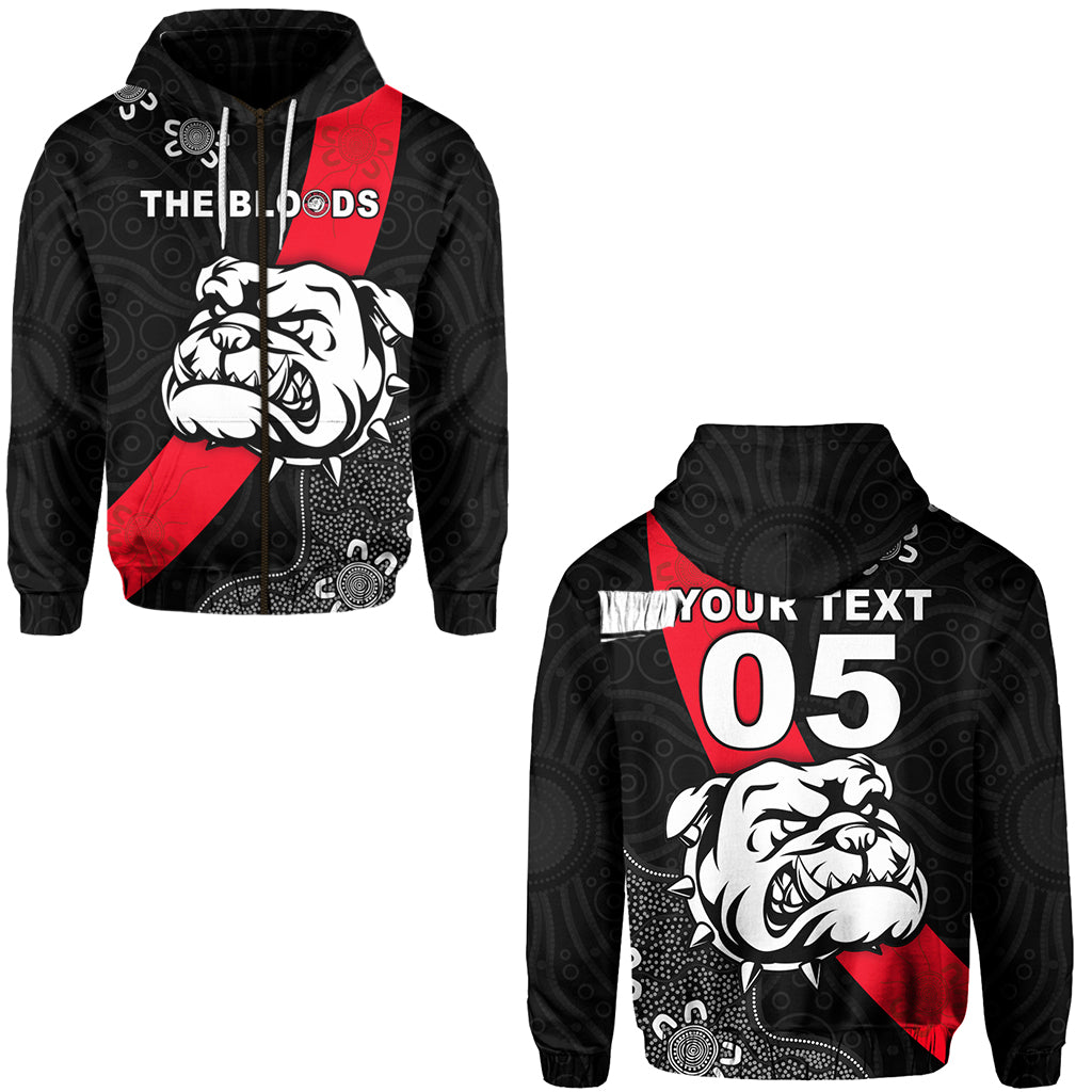 custom-personalised-west-football-club-zip-hoodie-the-bloods-alice-springs-custom-text-and-number