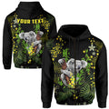 custom-personalised-golden-wattle-zip-hoodie-koala-australia-acacia-pycnantha-version-simple